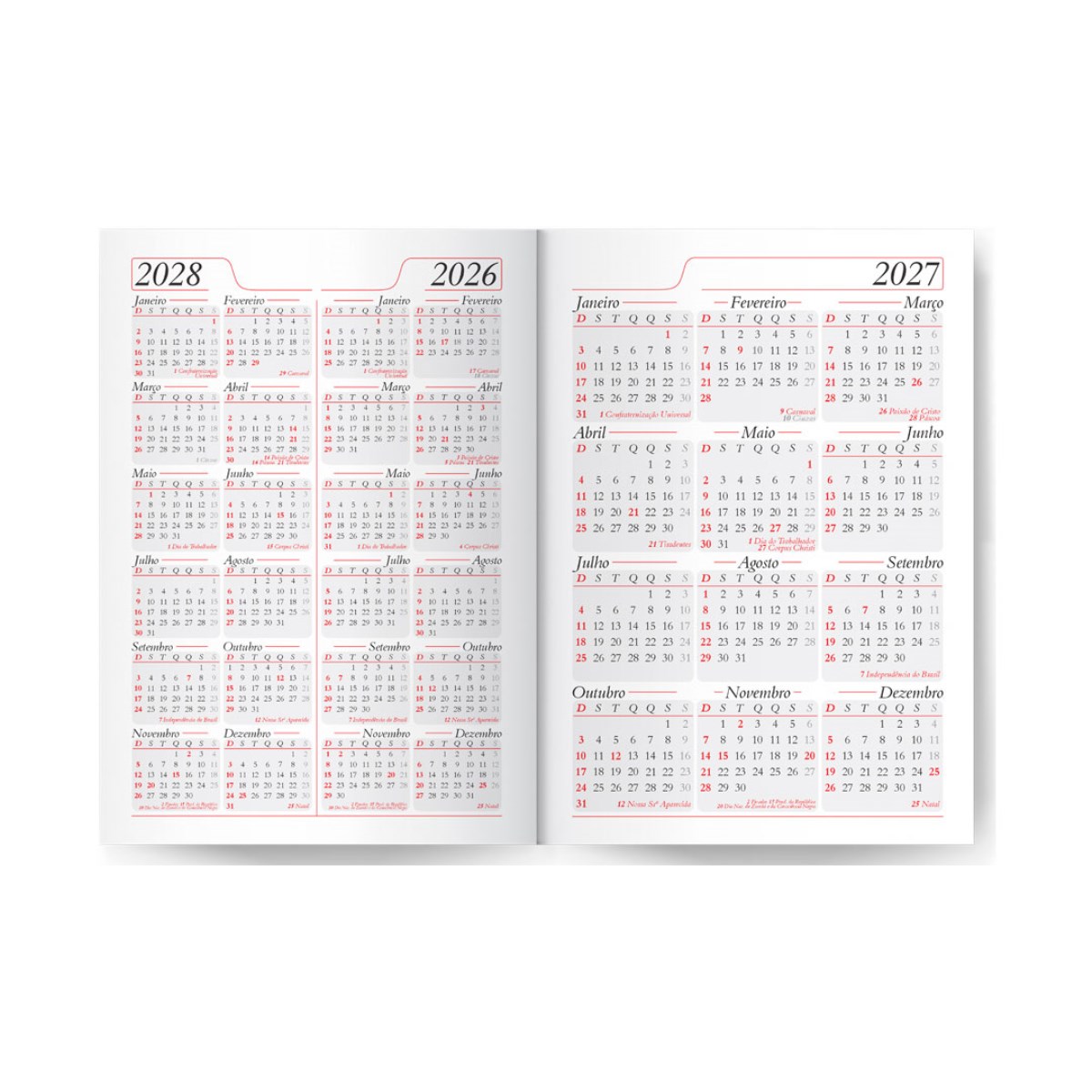 Agenda Superativa Costurada 2027 - 107L — 2